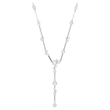 Swarovski Constella Pearl Y Necklace, 15-19"